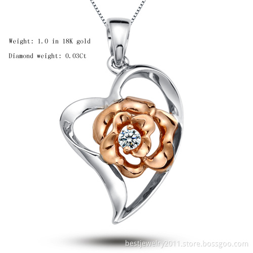 Fashional Sterling Silver Lady's Pendant Designs